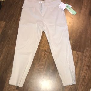 Pin striped ankle dress pants NWT